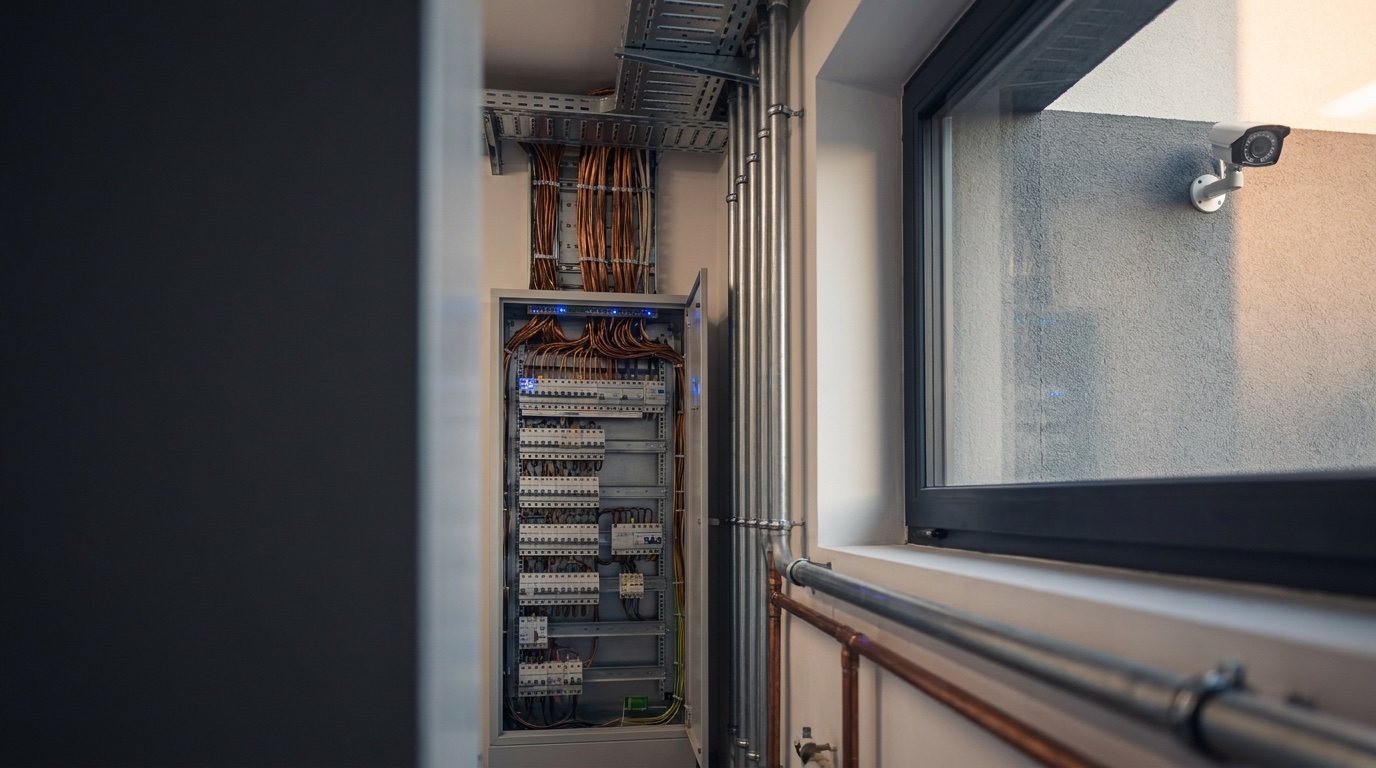 Strona internetowa Teletechnika Justyna Sala — instalacje elektryczne i CCTV